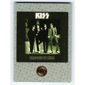 KISS Dressed to Kill 1997 KISS Catalog Ltd Card #69